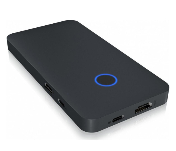 ICY BOX USB-C (3.1 Gen2)- PD100W, Slot NVMe, 10Gb/s - 720395 - zdjęcie